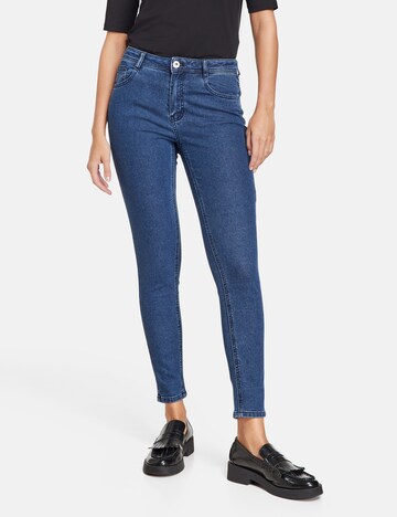 TAIFUN Regular Jeans in Blauw: voorkant