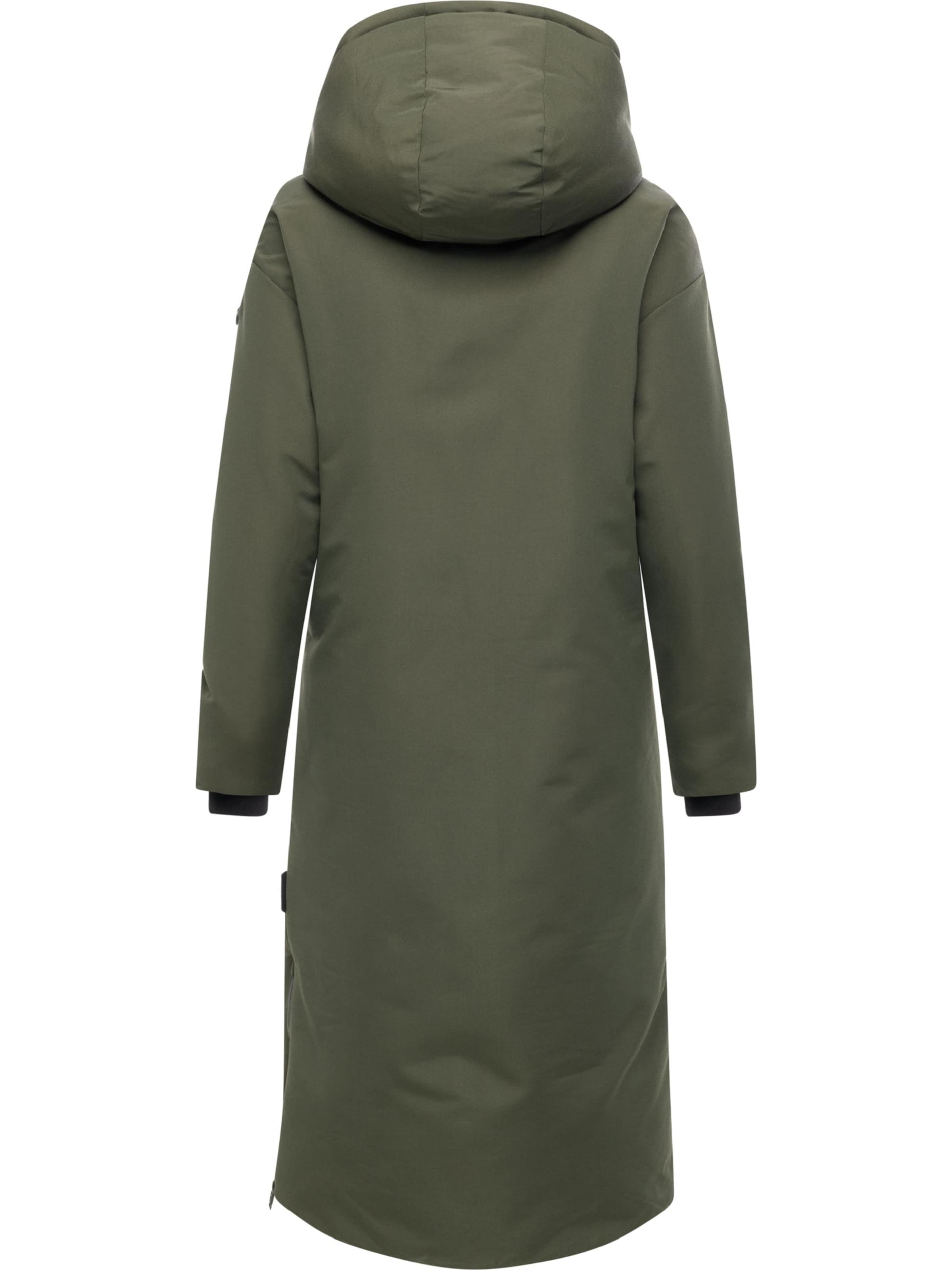 NAVAHOO Wintermantel 'Schneewächter 14' in Groen