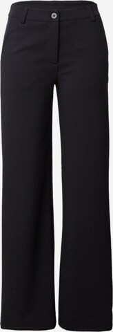 Bootcut Pantalon 'NANNI' Freequent en noir : devant