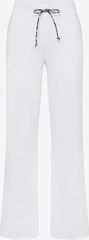 Pantalon de pyjama Hey Honey en blanc : devant