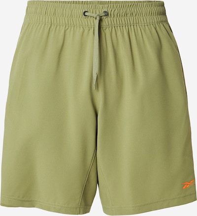 Reebok Urheiluhousut 'WOR' värissä oliivi, Tuotenäkymä