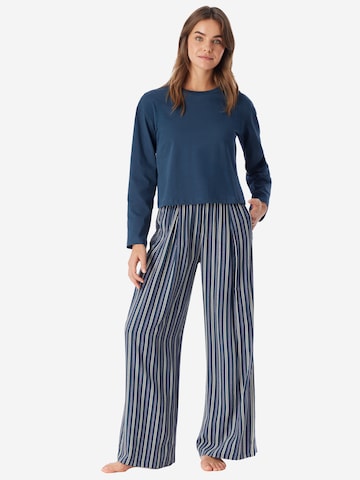 SCHIESSER Pyjamabroek ' Mix Relax ' in Blauw