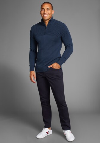 Bruno Banani LM Pullover in Blau