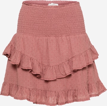 Neo Noir Skirt 'Line' in Pink: front