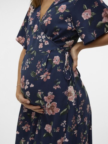 Vero Moda Maternity Jurk 'VMMSAKI' in Blauw