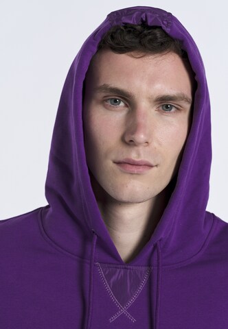 DENIM CULTURE Sweatshirt 'Hector' in Purple