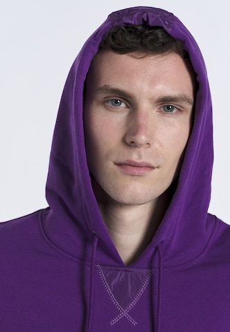 DENIM CULTURE Sweatshirt 'Hector' in Purple