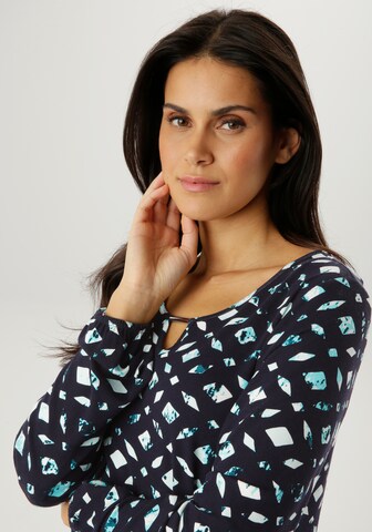 Aniston SELECTED Shirt in Blue