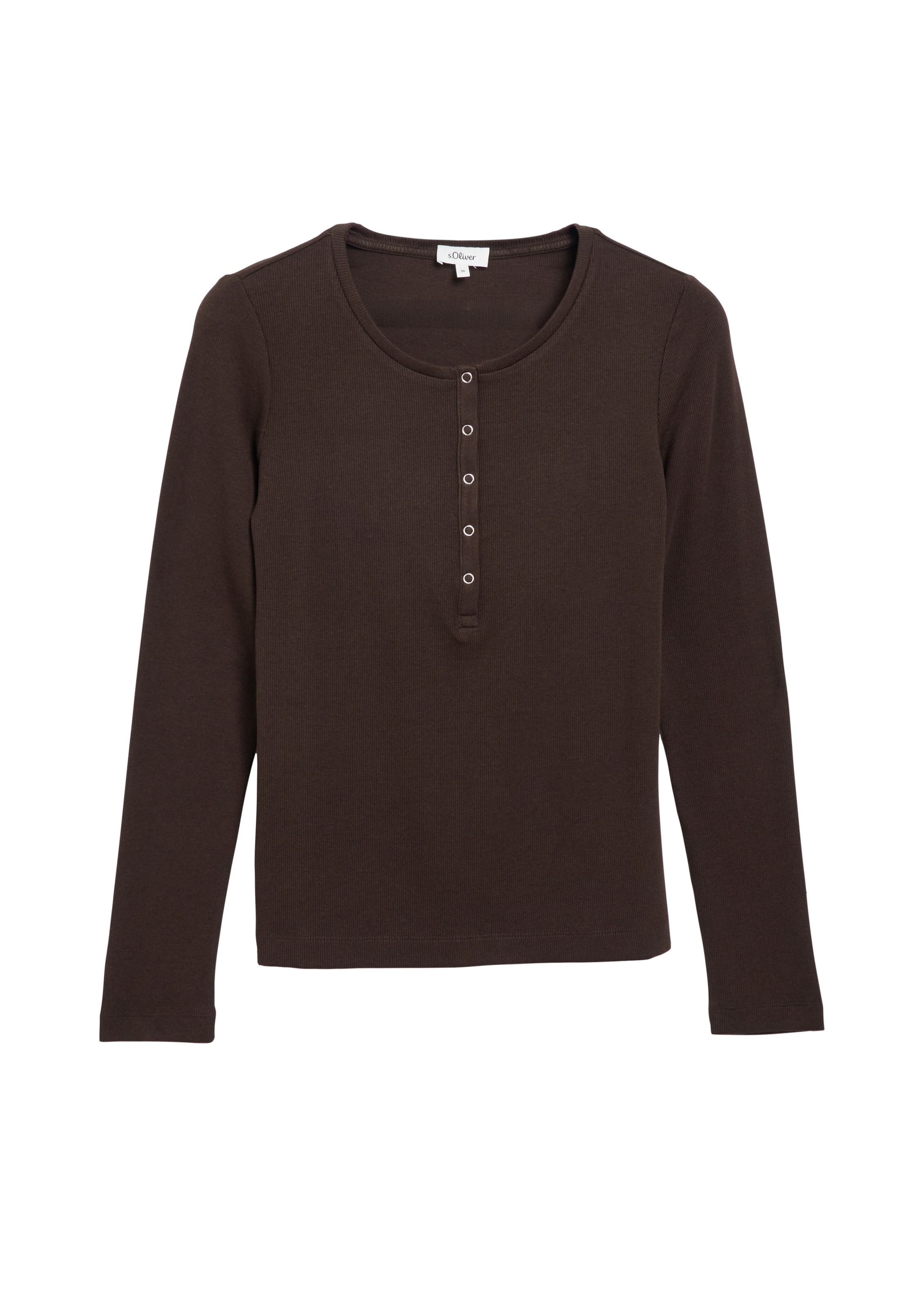 T-shirt s.Oliver en marron : devant