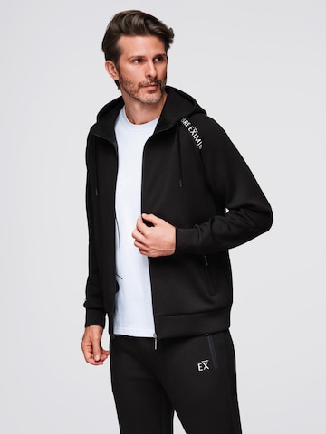 Veste de survêtement Ombre en noir