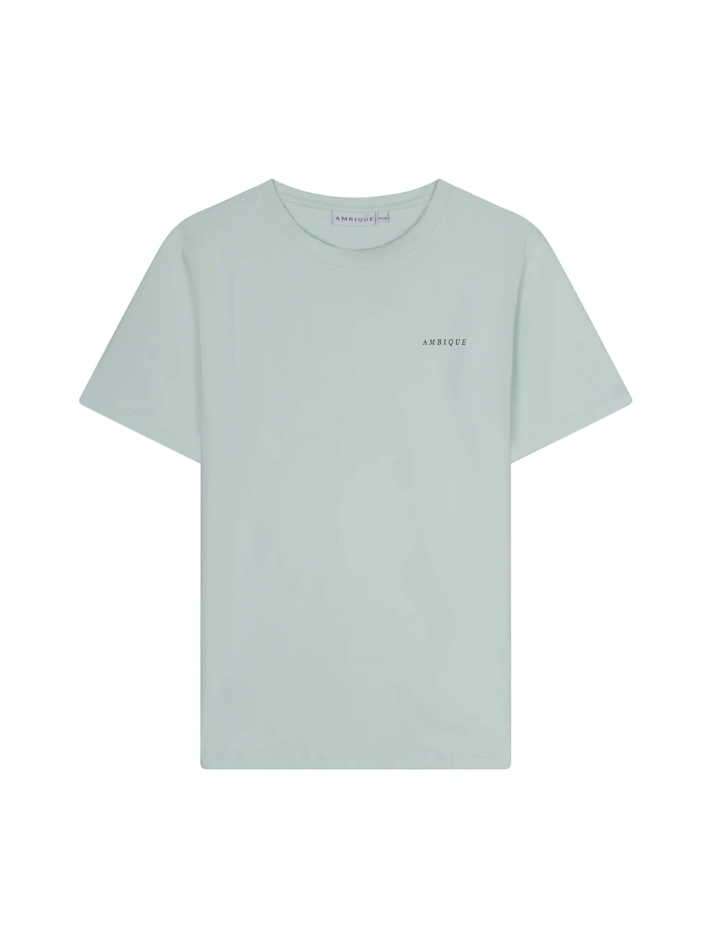AMBIQUE Shirt 'JUSTIN' in Green: front
