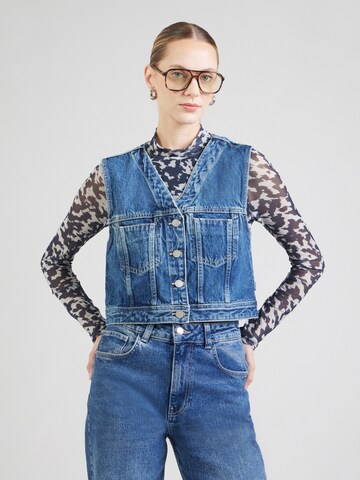 Gilet 'Tina' Dr. Denim en bleu : devant