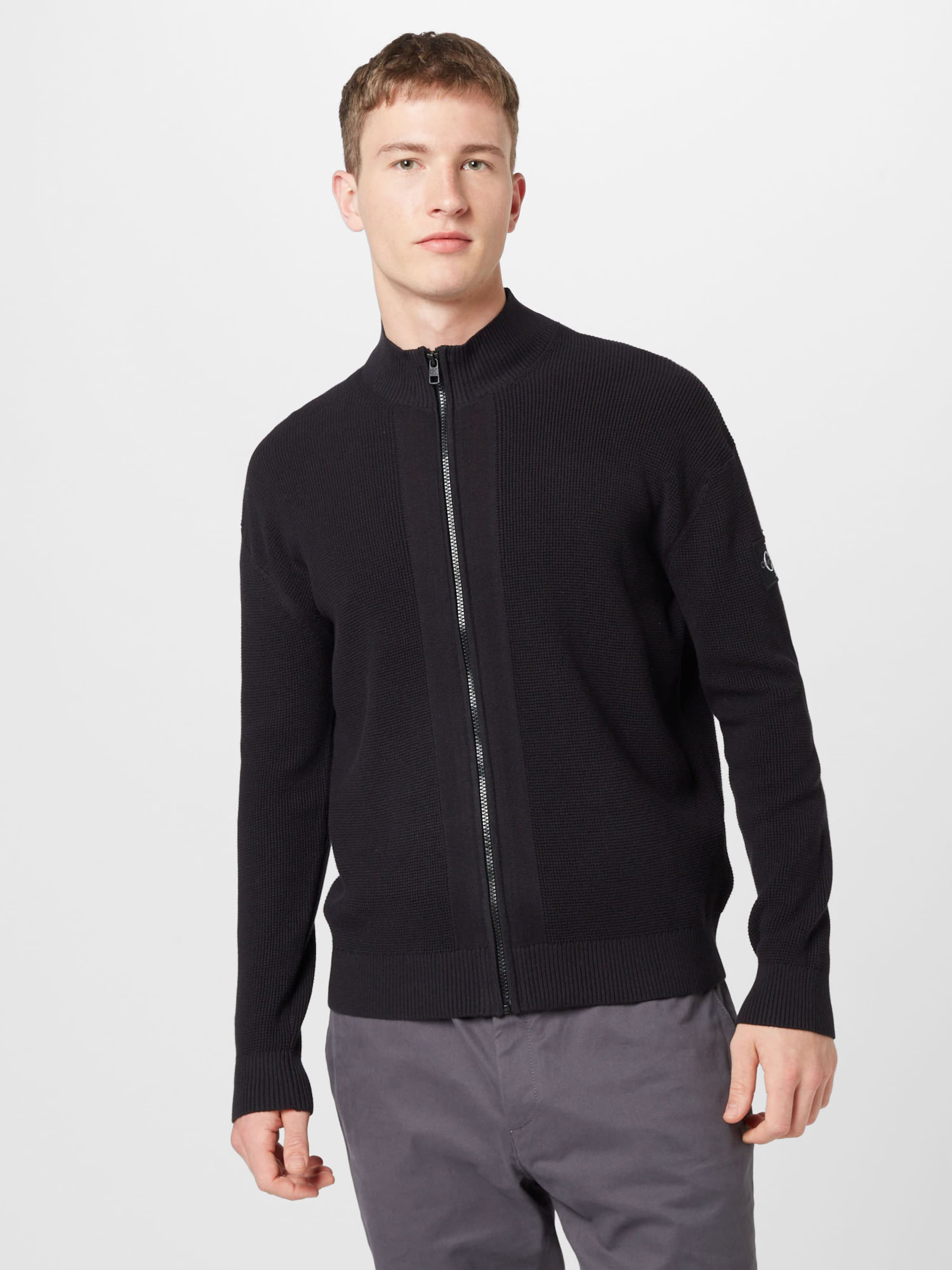 Calvin klein knit jacket online