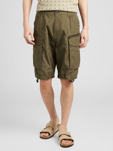 Largi Pantaloni cu buzunare de la G-STAR pe verde: față