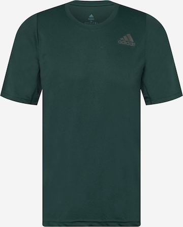 ADIDAS SPORTSWEAR Performance shirt 'Run Icons ' in Green: front