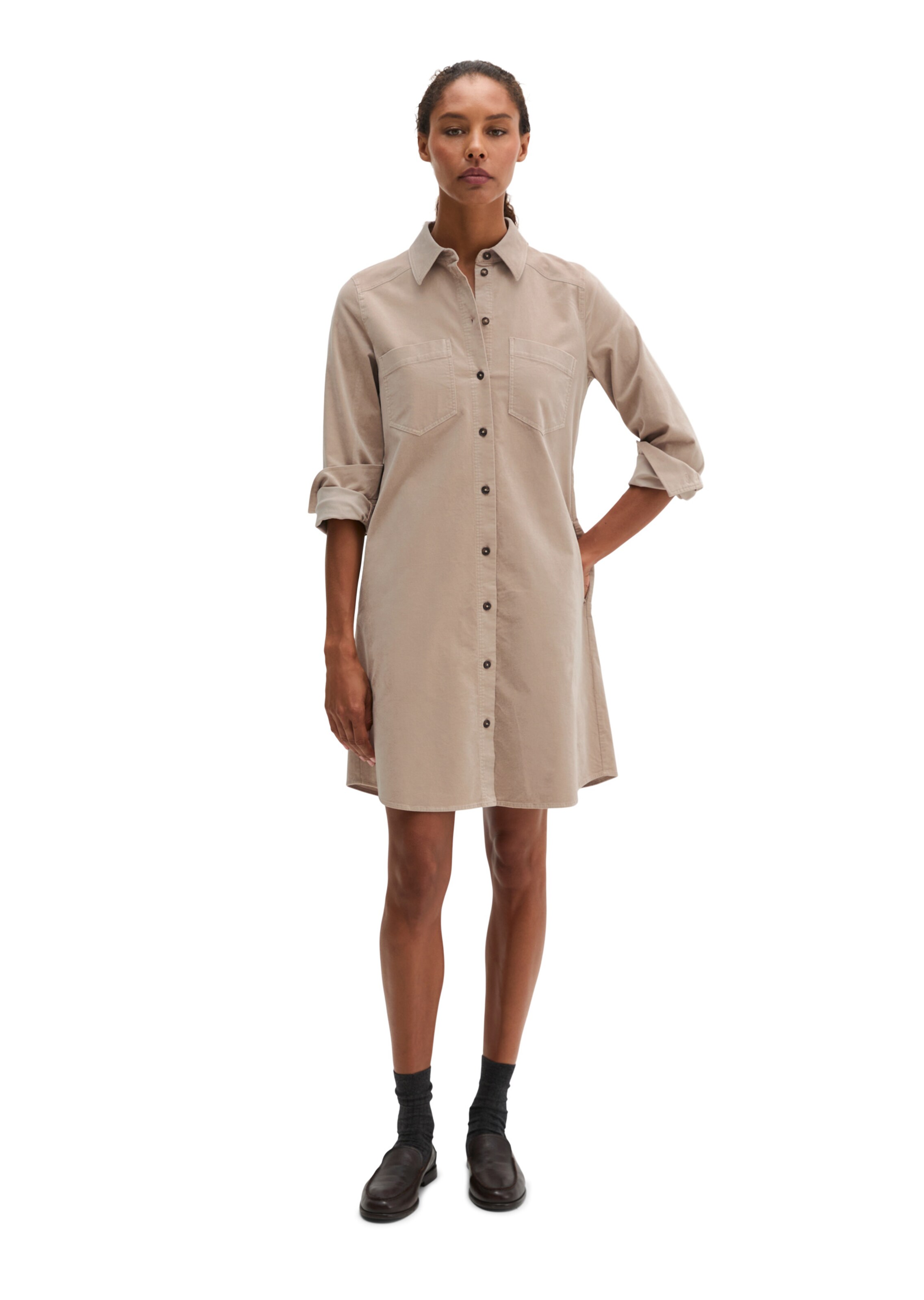 Robe Marc O'Polo en beige : devant