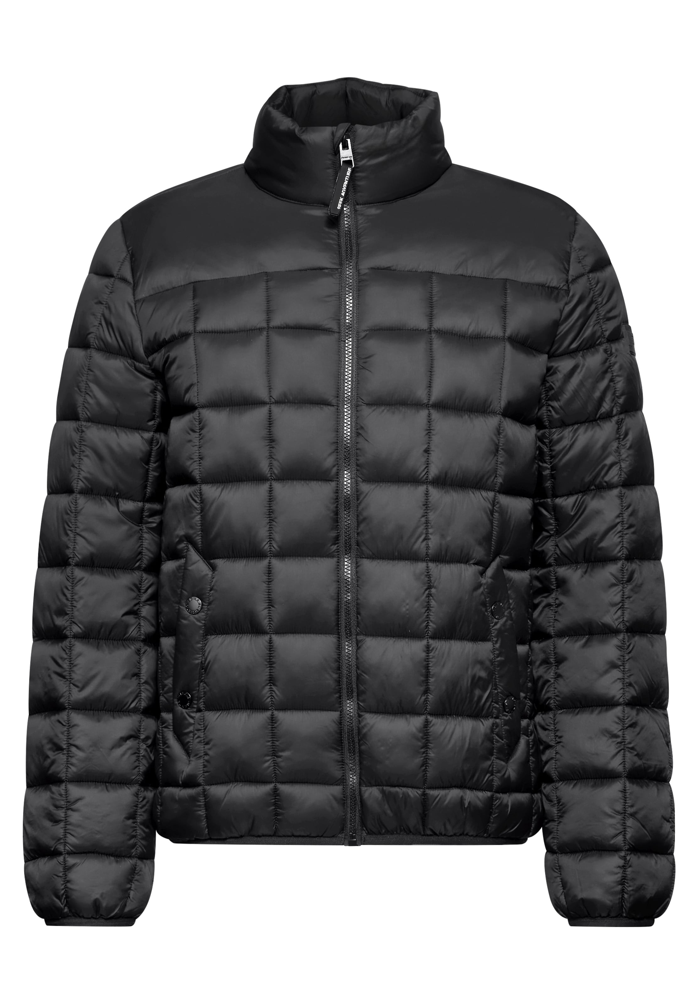 Street One MEN Winter Jacket in Black: front