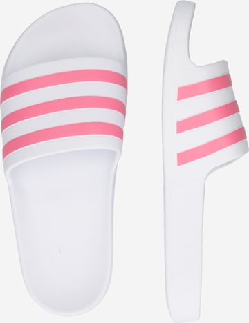 ADIDAS SPORTSWEAR - Zapatos para playa y agua 'Adilette Aqua' en blanco