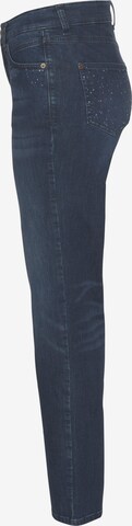 MAC Slimfit Jeans 'Melanie' in Blau