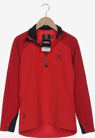 Haglöfs Sweatshirt & Zip-Up Hoodie in S in Red: front