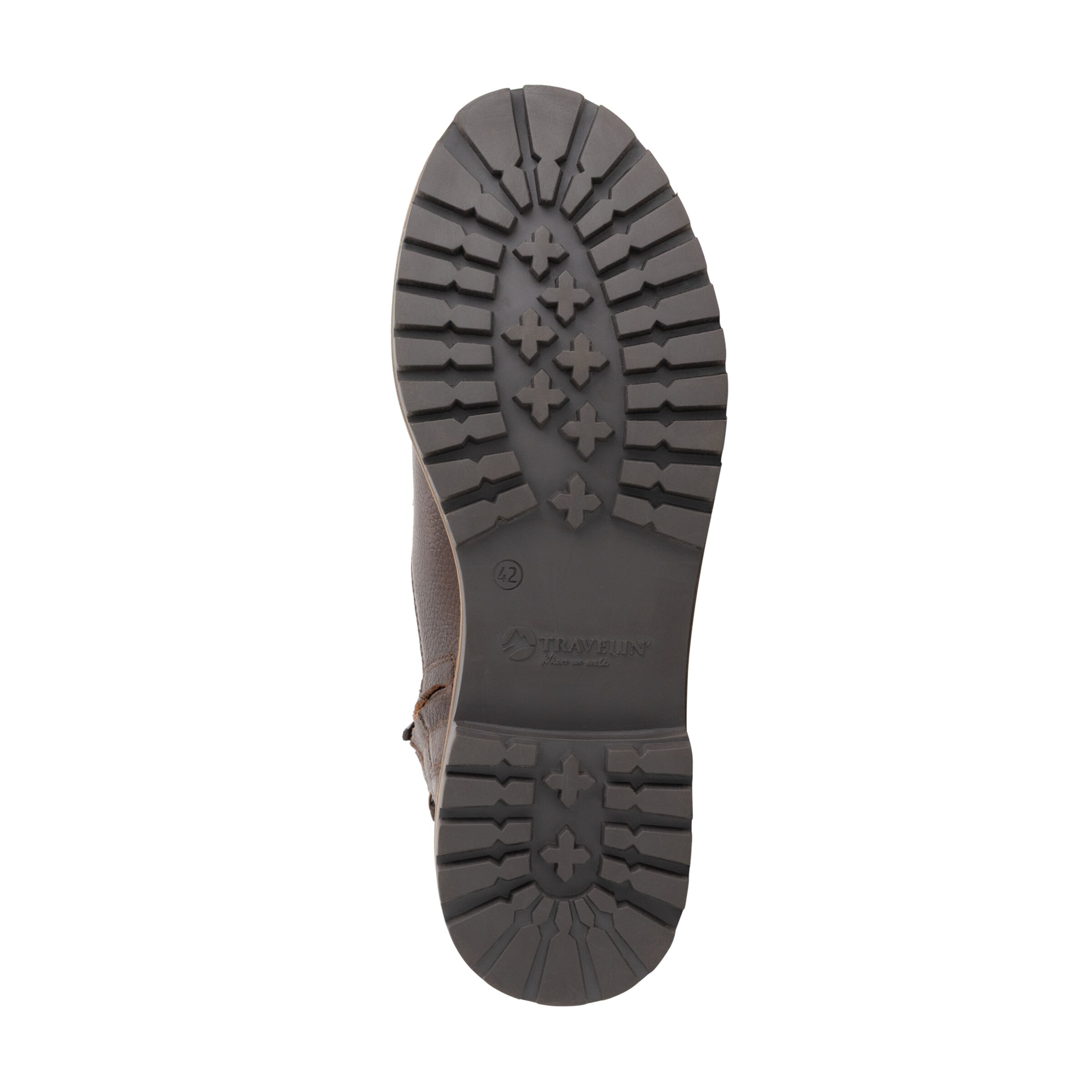 Travelin Veterboots 'Trongsberg' in Bruin