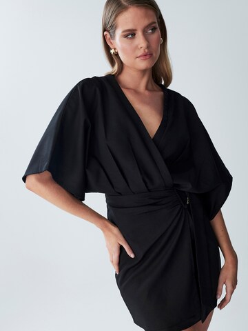 St MRLO - Vestido 'CHENOA' en negro