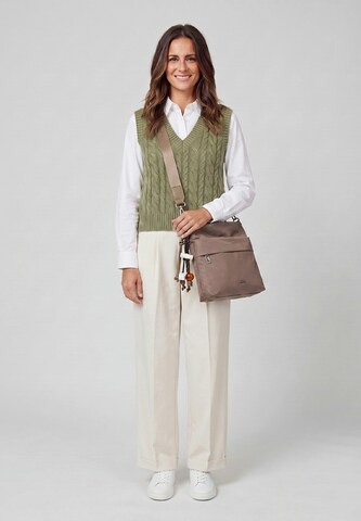Suri Frey Crossbody bag 'Sandey' in Grey: front