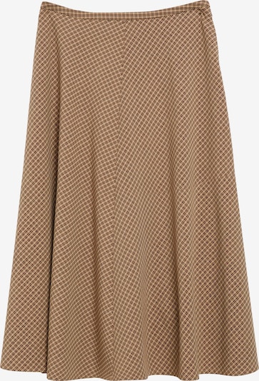COMMA Skirt in 32 in Light brown / Dark brown / White, Item view