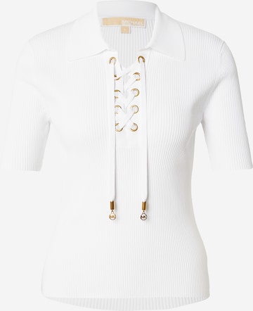 balta MICHAEL Michael Kors Megztinis: priekis