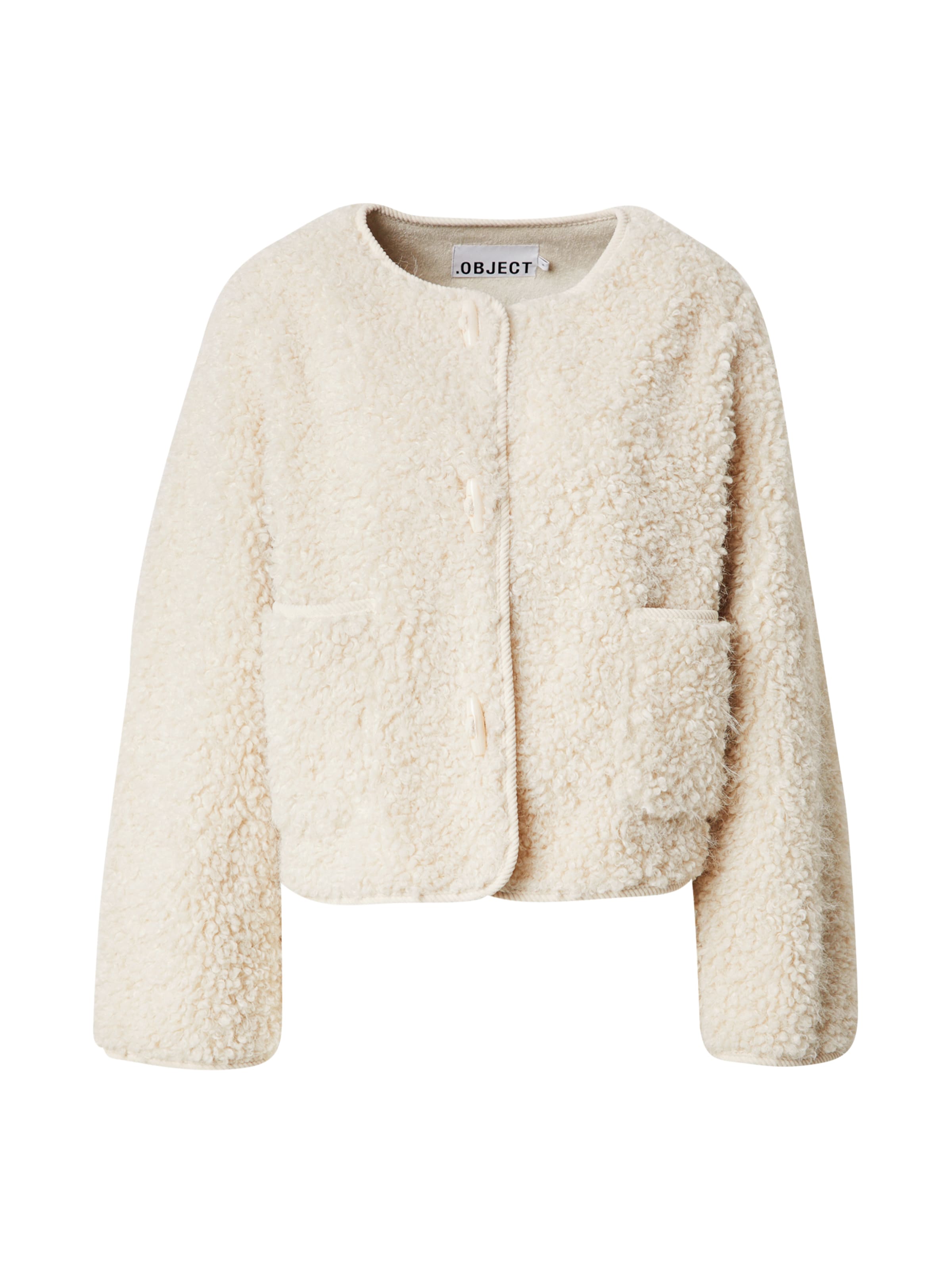 OBJECT Φθινοπωρινό και ανοιξιάτικο μπουφάν 'OBJIduna' σε μπεζ: μπροστά