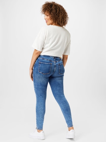 ONLY Carmakoma Skinny Jeans in Blue