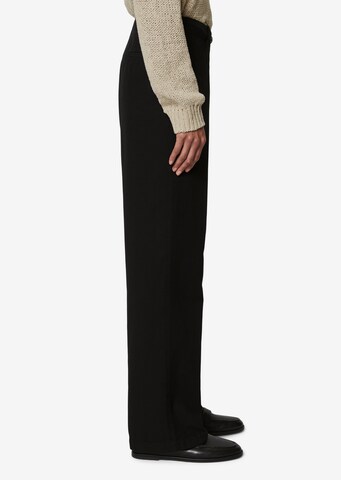 Marc O'Polo Wide leg Chino in Zwart