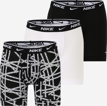NIKE UnderwearBokserice - crna boja: prednji dio