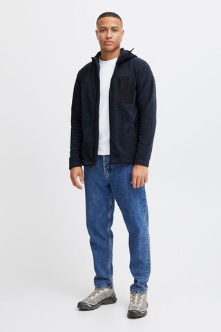 INDICODE JEANS Fleece Jacket in Blue