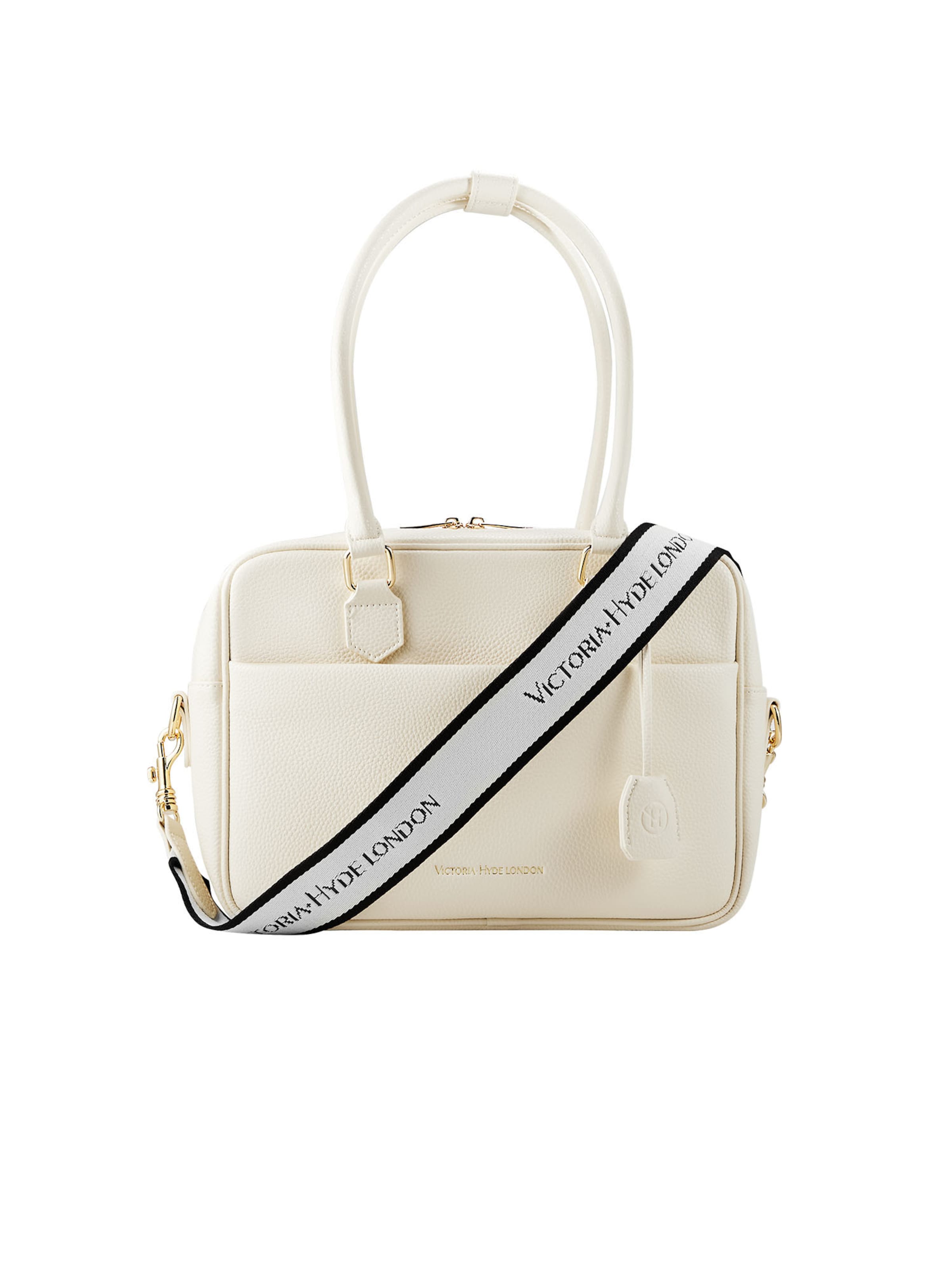 Borsa a mano 'Margaret S' di Victoria Hyde in beige: frontale