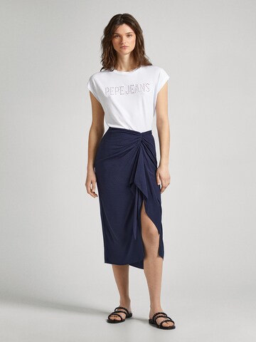 Pepe Jeans Skirt 'Chastita' in Blue