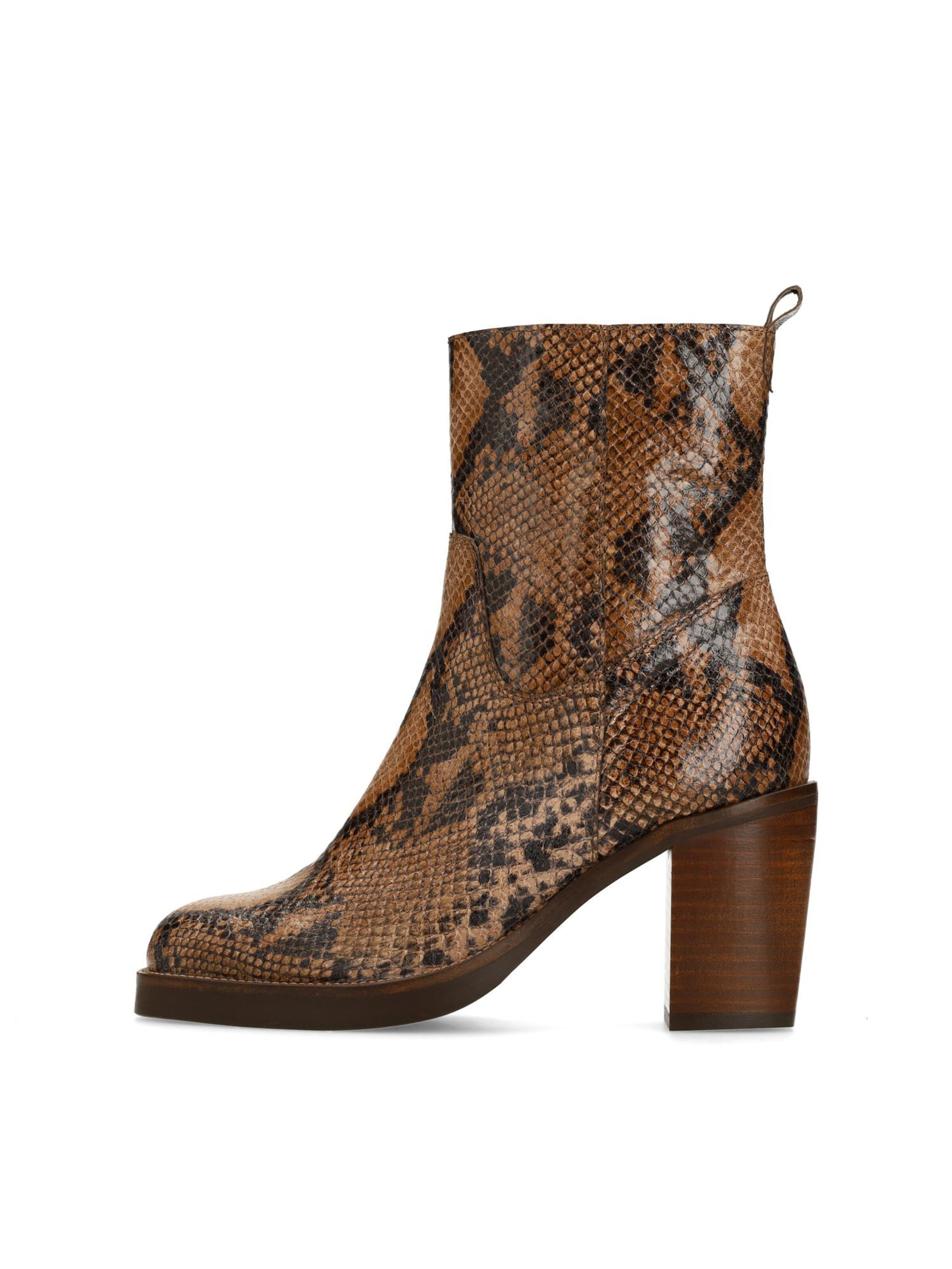 MANFIELD Stiefelette in Braun