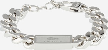 LACOSTE - Pulseira em prata: frente
