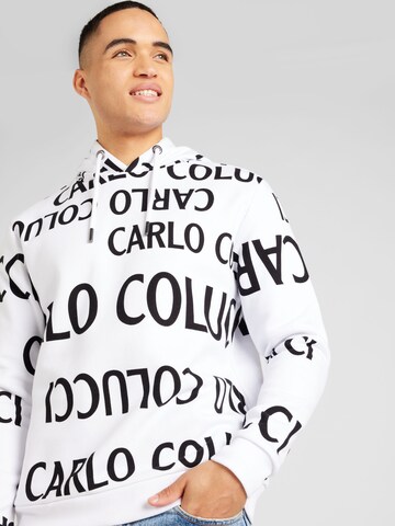 Carlo Colucci Sweatshirt i vit