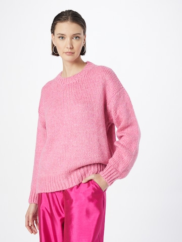 Pullover 'Valentia' di modström in rosa: frontale