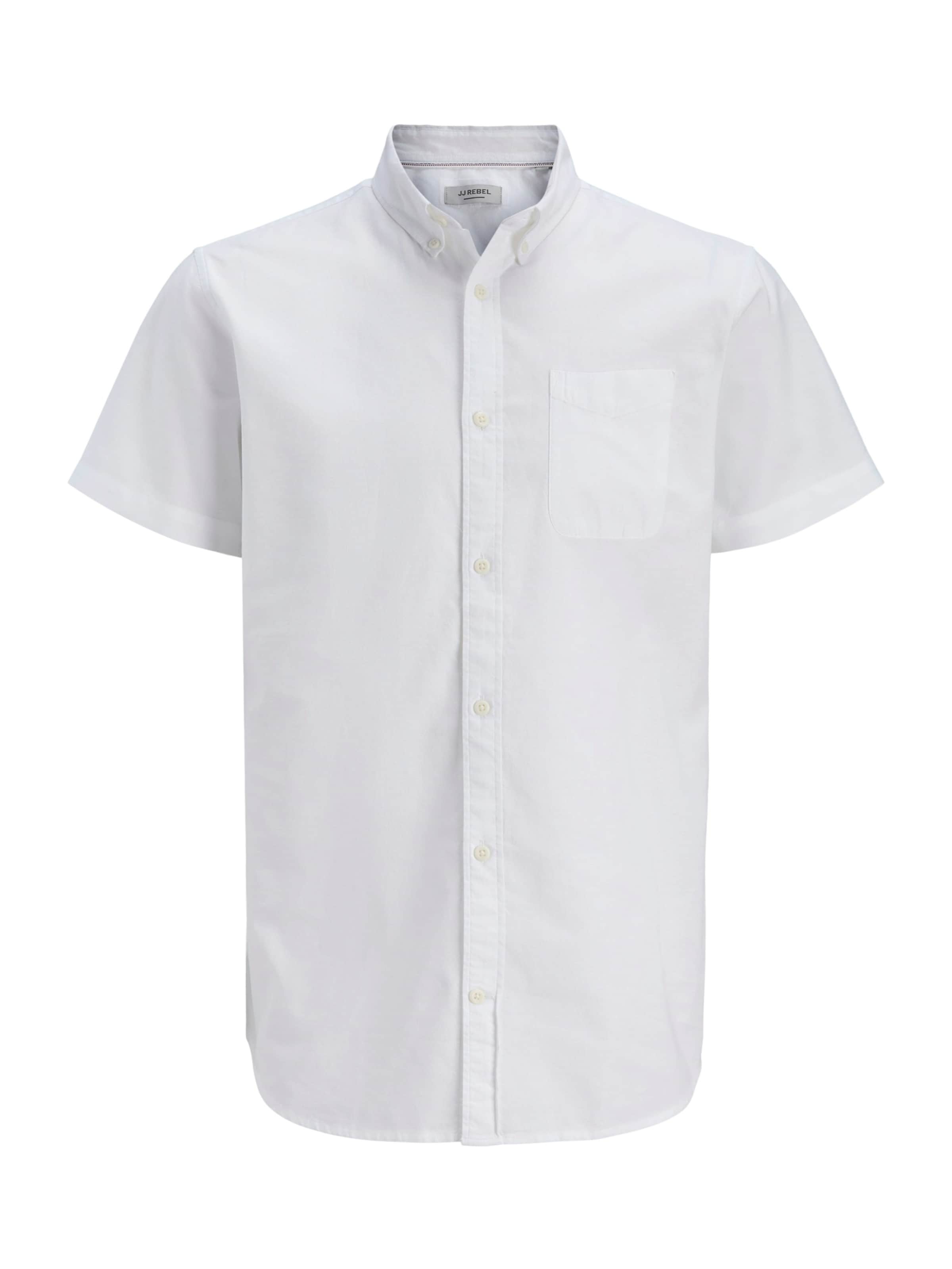 JJ Rebel Πουκάμισο 'JREBKEITH' σε λευκό: μπροστά
