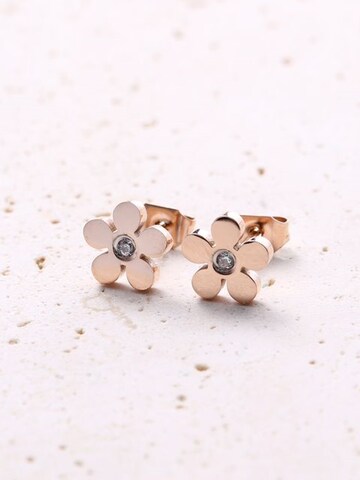 Hey Happiness - Pendientes 'Forget-Me-Not' en oro