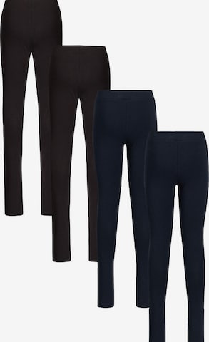 WE Fashion Skinny Leggings in Blau