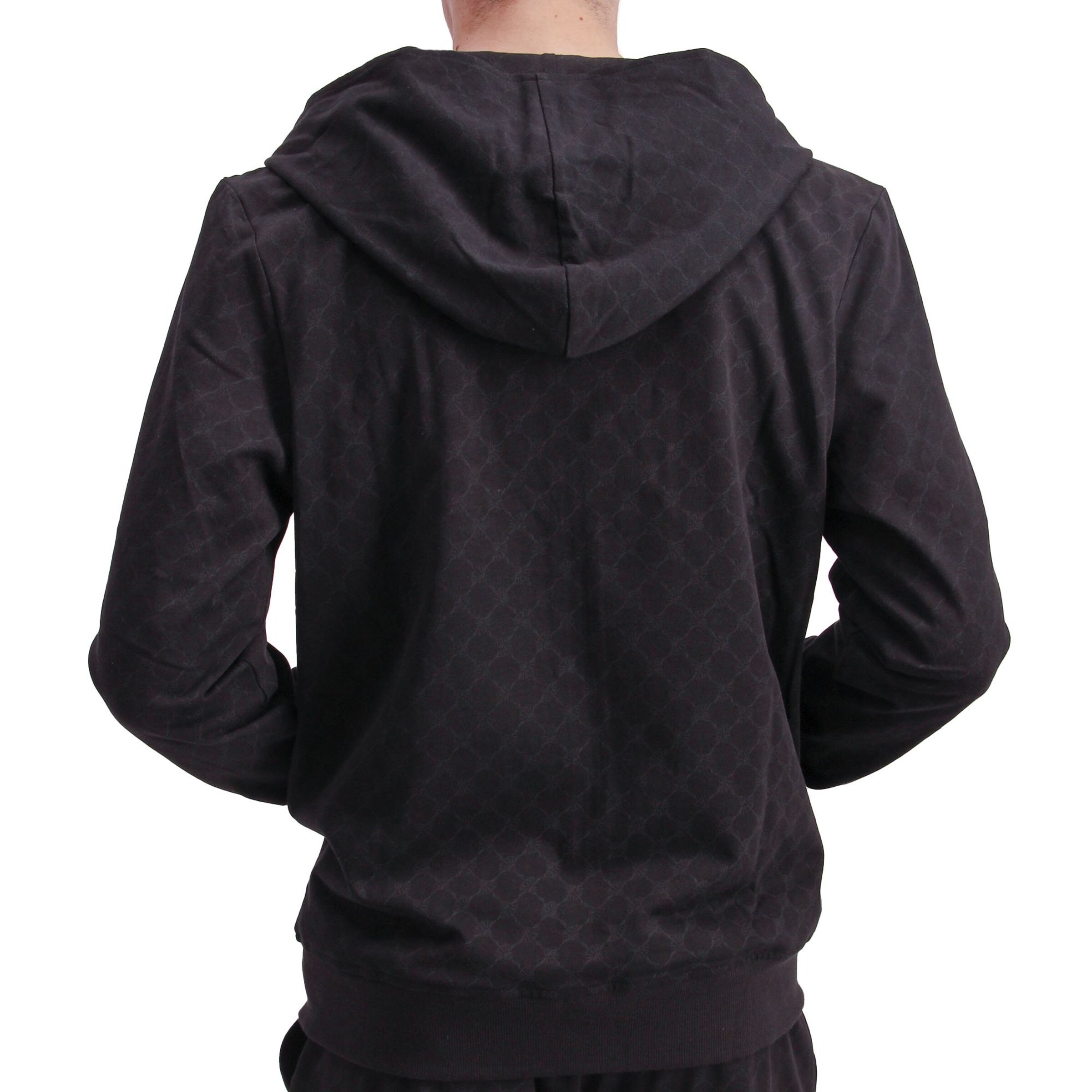 JOOP! Zip-Up Hoodie in Black