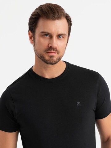 Ombre Shirt in Zwart