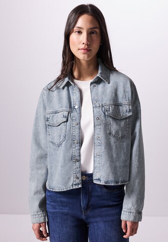 Street One Studio Blouse in Blue: front