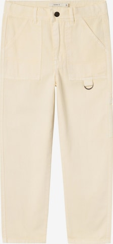 Pantalon NAME IT en beige : devant