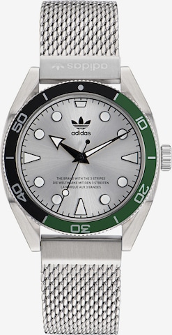 ADIDAS ORIGINALS Analog Watch 'Ao Fashion Edition Two' in Silver: front