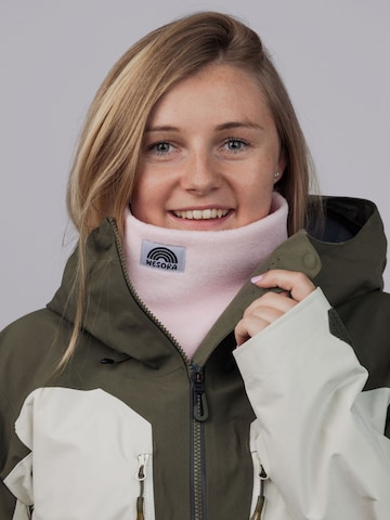 WESORA GmbH Loop scarf 'Fleece Neckwarmer' in Pink: front