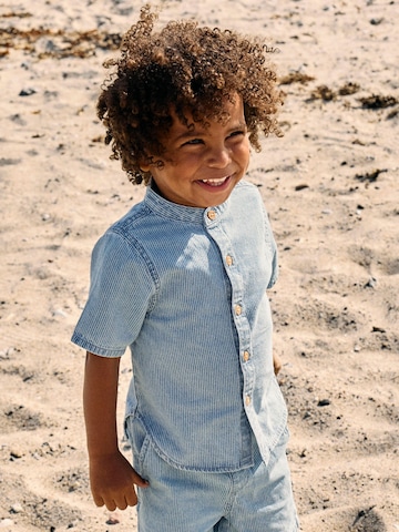 NAME IT Comfort Fit Hemd in Blau